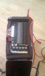 The BMS on a Duct Tape Battery.