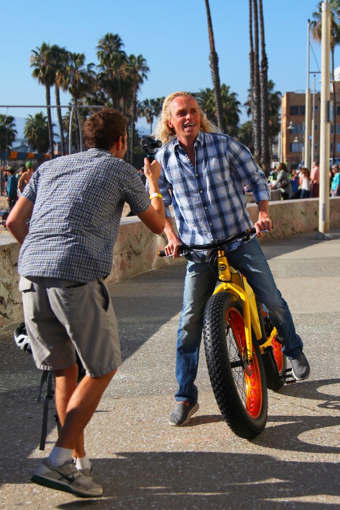 For a guy who has to deliver ~7000 ebikes in a few months, Storm seems awfully happy.
