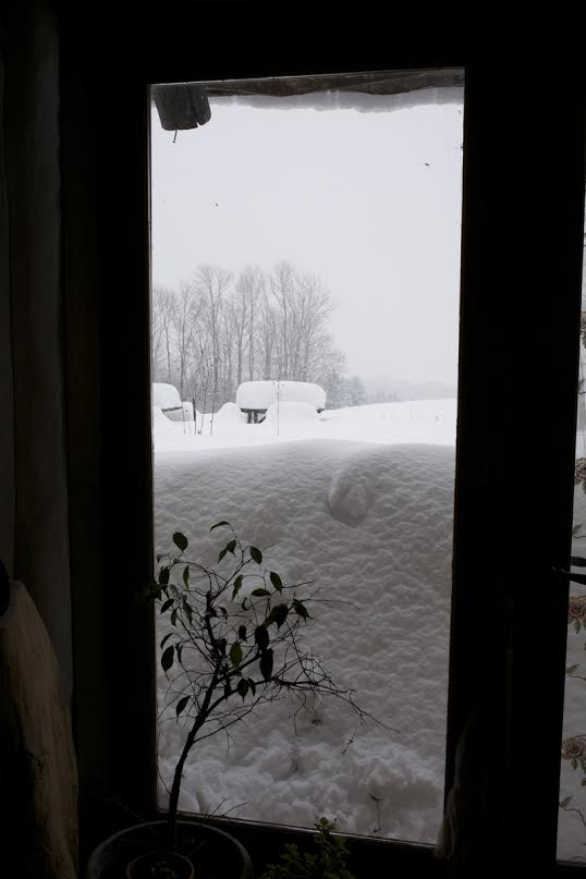 You could say we get a little snow here on the hill.