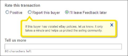 If you blackmail sellers you can get reported, but if your product has a problem and you ask for   help then leave feedback when the seller is unresponsive there is nothing wrong with that.