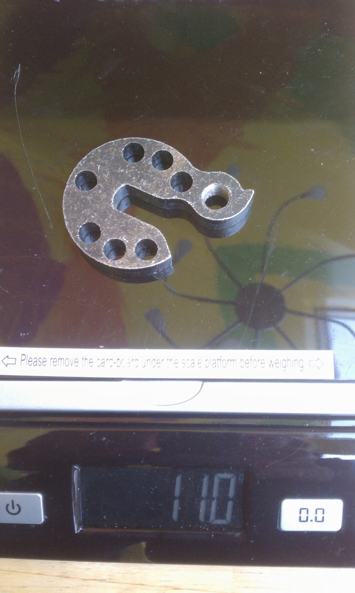 The rear TA has a handy derailleur hanger that will NEVER break off.