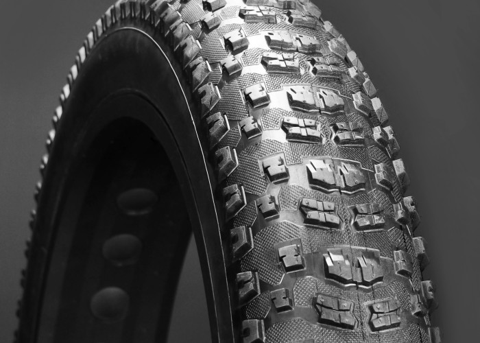 Finally Vee Rubber has created a creative tread pattern that doesn't suck.