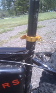 Nicest seat post clamp I've ever touched.