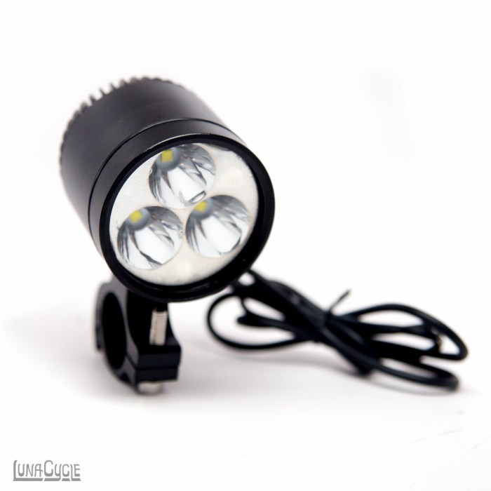 The 15 Watt Lunacycle Cyclops was my favorite of the bunch.