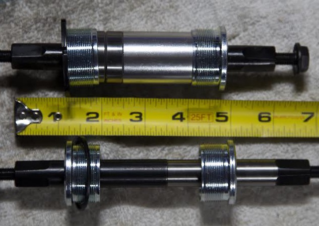 The top one is for 68-83mm BB the bottom is for 83mm-110mm BB