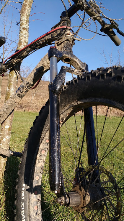 Hands down the cheapest Fat Bike Suspension Fork you're going to find in the US at $89