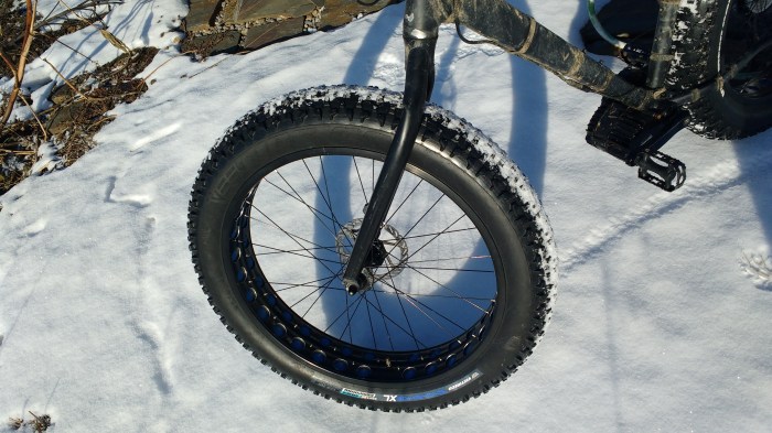 With the BB7 brake removed and the fork turned around I was able to ride home 